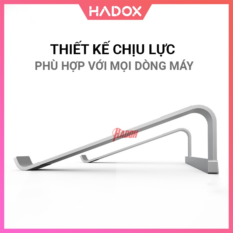 Giá đỡ Laptop, Macbook, iPad bằng nhôm cố định hỗ trợ tản nhiệt có thể tháo rời, đế tản nhiệt laptop, đế kê laptop nhôm