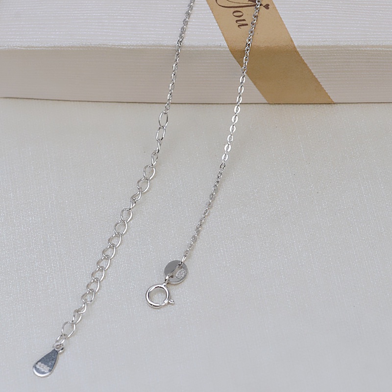 Dây Chuyền Dạng Xích Đơn Giản Nhẹ Nhàng Dễ Phối Đồ Bạc Ý S925 DC-09 Bảo Ngọc Jewelry