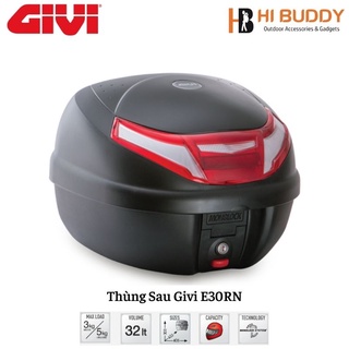 Thùng Đựng Đồ Xe Máy Givi E30RN Monolock 30 Lít – Hàng Chính Hãng - Hibushop