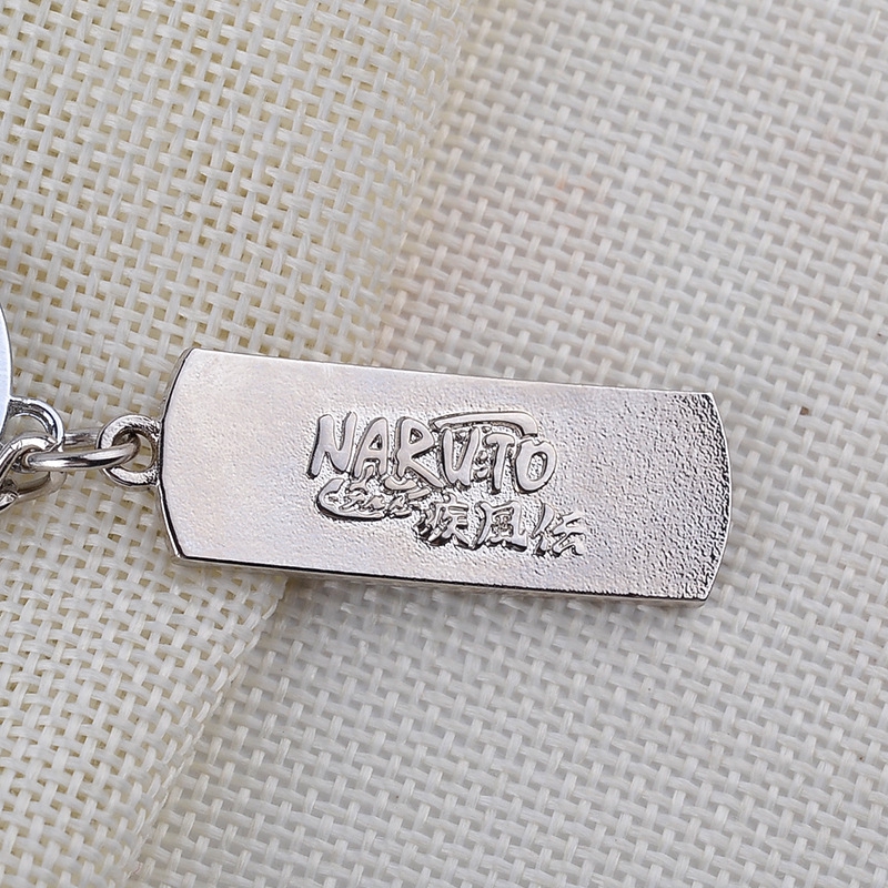 Móc khóa TBTIC hình mặt nạ comaki Naruto konoha chất liệu hợp kim