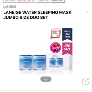Mặt nạ ngủ laneige water sleeping mask 100m