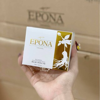Kem Hồng Sâm Dưỡng Trắng da, Giảm Thâm Nám Epona Red Ginseng Gold Whitening Cream 50ml
