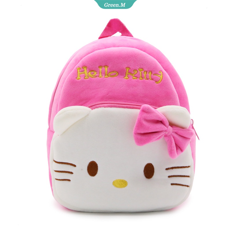 SANRIO Ba Lô Hình Mèo Hello Kitty Dễ Thương Cho Bé Gái
