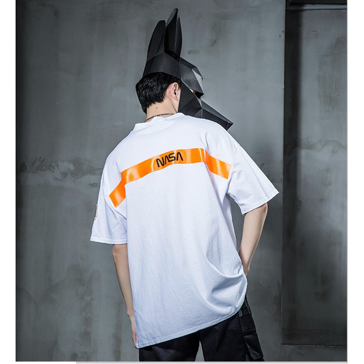 Áo thun nam nữ Hàn Quốc Trắng form oversize kiễu mẫu độc đẹp dày mịn mát AT8006B | BigBuy360 - bigbuy360.vn