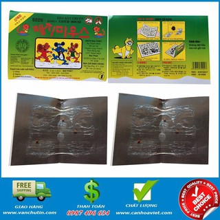 Combo 8 miếng Keo dính bẫy chuột siêu dính giá rẻ