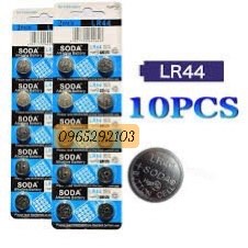 Vỉ 3v Pin Cúc Áo, Pin Đồ Chơi LR44 Ag13 1,5V, Pin Đồng Hồ Máy Tính Cầm Tay