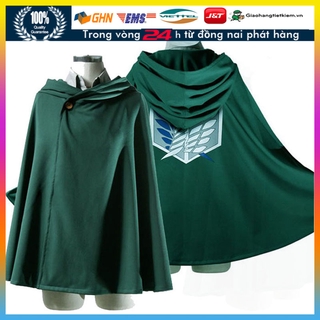 Áo Choàng attack on titan cosplay siêu xinh Đồ chơi hóa trang