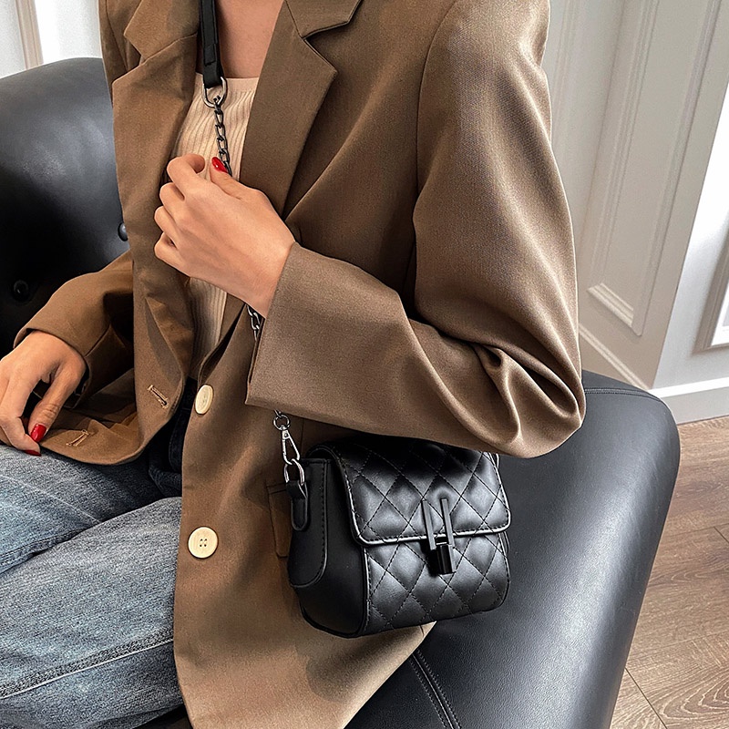 Túi Xách Nữ Đeo Chéo Da Mềm Hàng Chuẩn Quảng Châu