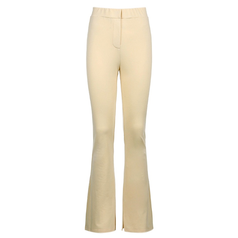 Quần Legging Lưng Cao Co Giãn Màu Sắc Đơn Giản Thanh Lịch Dành Cho Nữ