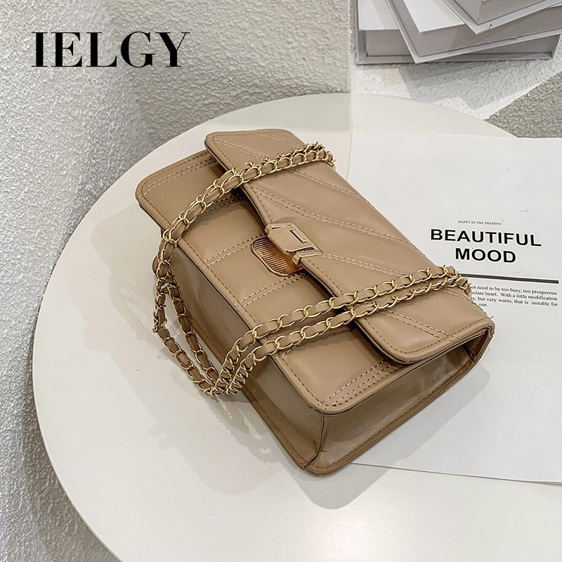 IELGY Túi đeo chéo khổ vuông IELGY thời trang dễ phối đồ dành cho nữ