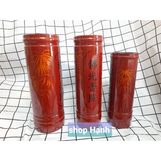 Ống đựng nhang nâu