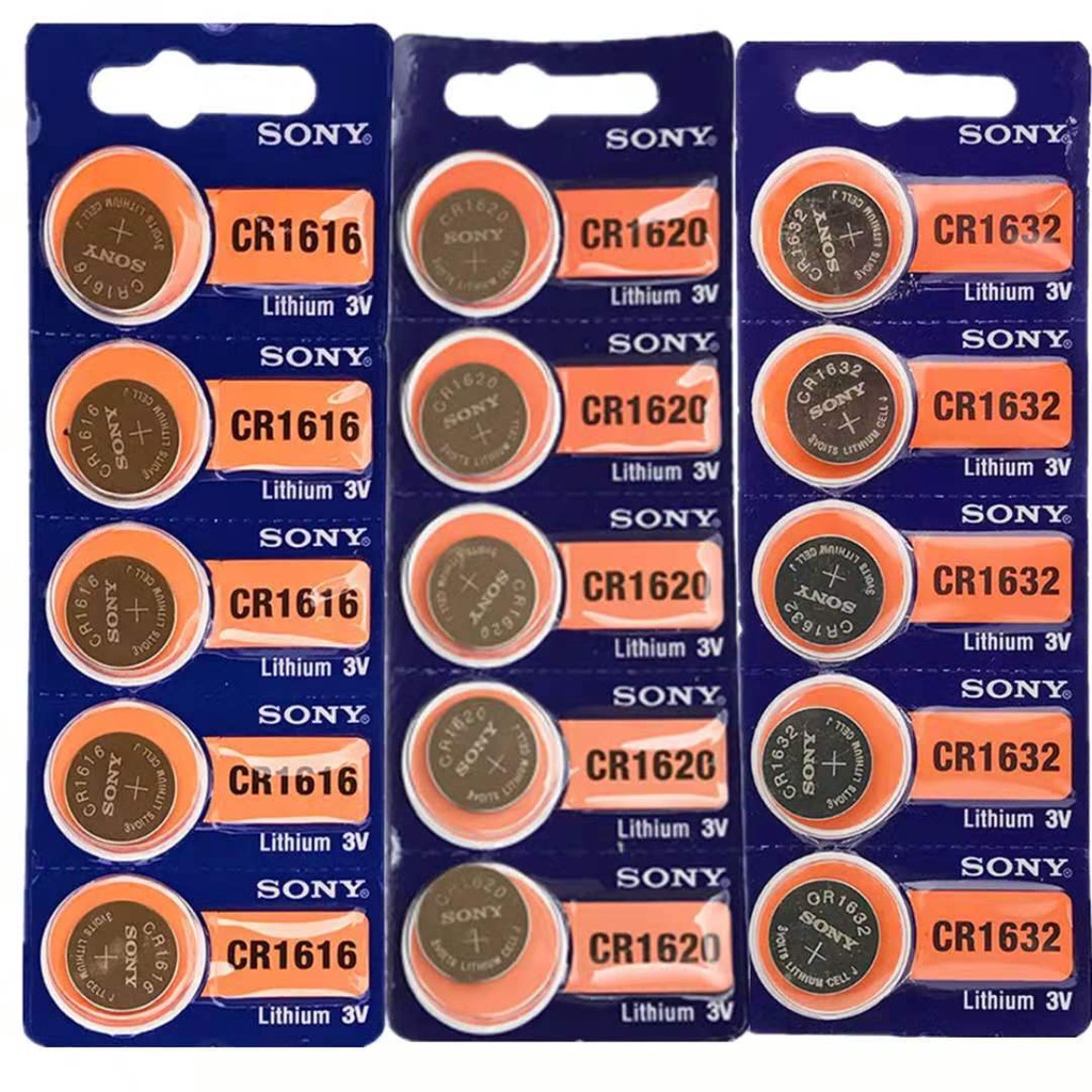 1 Viên Pin Sony CR1220 / CR1616 / CR1620/ CR1632 lithium 3V (Pin CMOS) - Made in Indonesia