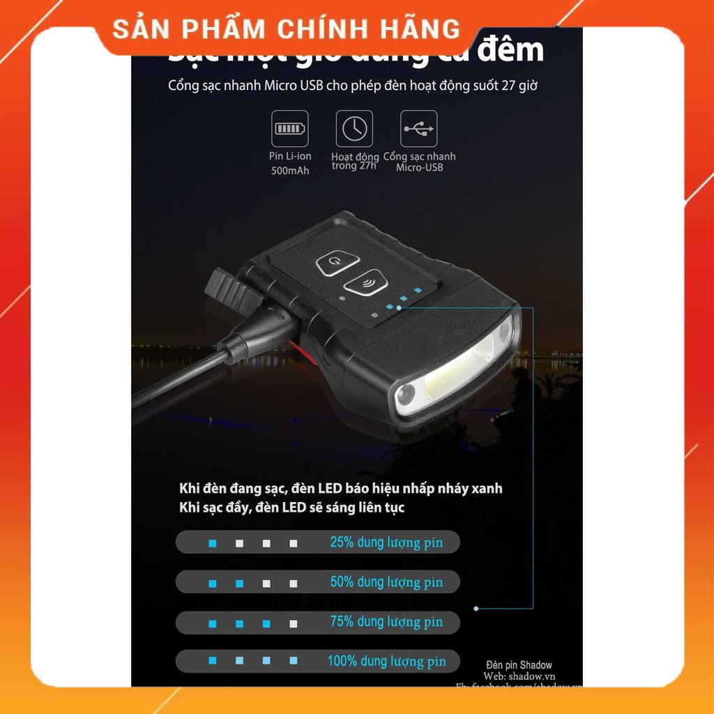 Đèn pin đội đầu đeo đầu  KLARUS HC3 cảm biến chuyển động sáng 100 lumen xa 15m pin 500mAh Đèn & Đèn pin