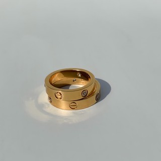 Nhẫn chất liệu Titan đá Zircon