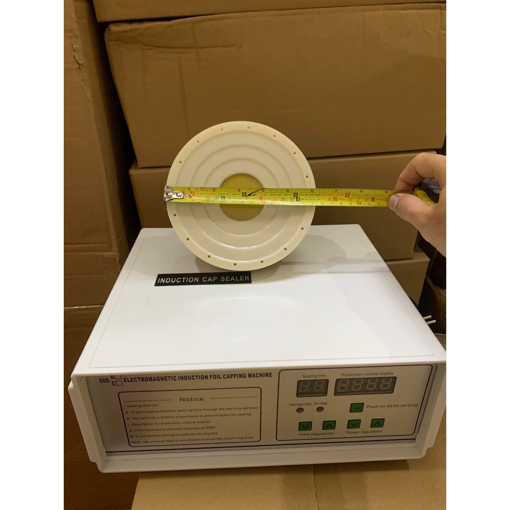 [ Hàng Chính Hãng ] - Máy dán màng seal chai lọ 15CM