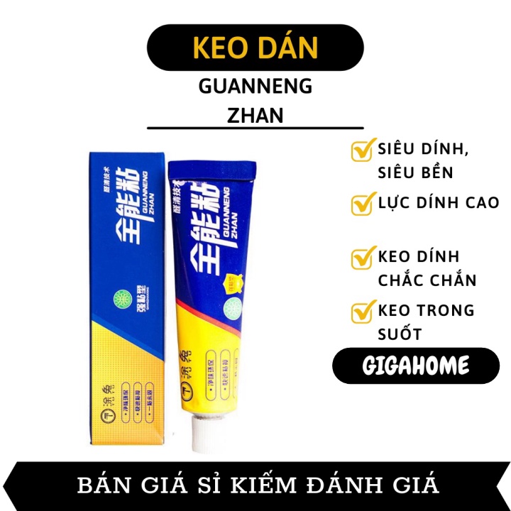 Keo dán nhựa GIÁ VỐN] Keo dán đa năng siêu dính 20g mau khô, dễ sử dụng 8547