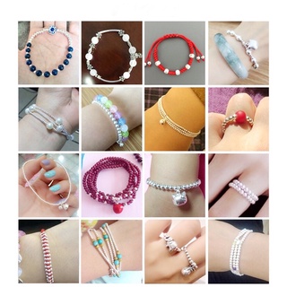 [BẠC CHUẨN S925] Set 10 Bi bạc tròn trơn 2-4mm - MH836 MOCHUONG JEWELRY