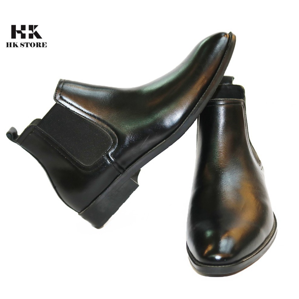 Giày CHELSEA BOOTS chính hãng 👑 HK.STORE 👑 Hàng cao cấp da bò thật 100% hot trend 2021 da mềm lót êm đi cực thoải mái. | BigBuy360 - bigbuy360.vn