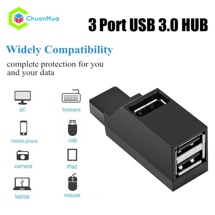 Hub Chia Cổng USB 3.0 Laptop / PC Tốc Độ Cao