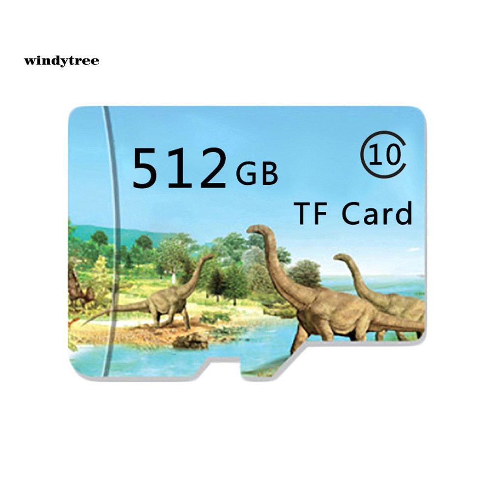 【WDTE】Dinosaur 128/256/512GB Micro SD TF Flash Memory Card File Storage for Camera MP4 | BigBuy360 - bigbuy360.vn