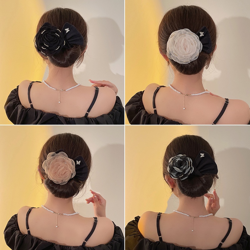 Kẹp Tóc Nơ Xoắn Ma Thuật Cho Nữ
