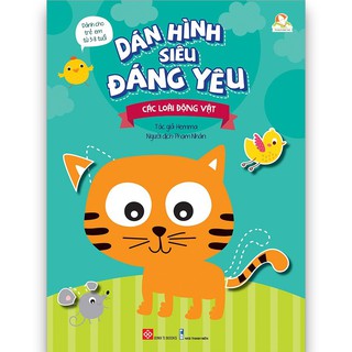 SÁCH - Dán hình siêu đáng yêu