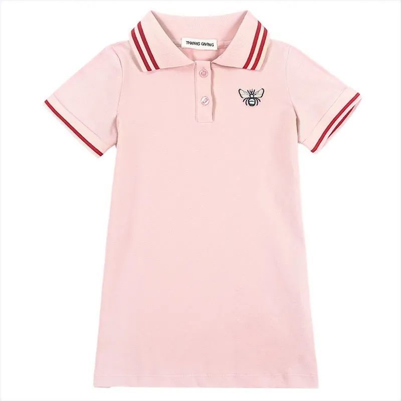 Đầm Thun Ngắn Tay Dáng Rộng Thời Trang Mùa Hè Mới Dành Cho Bé Gái