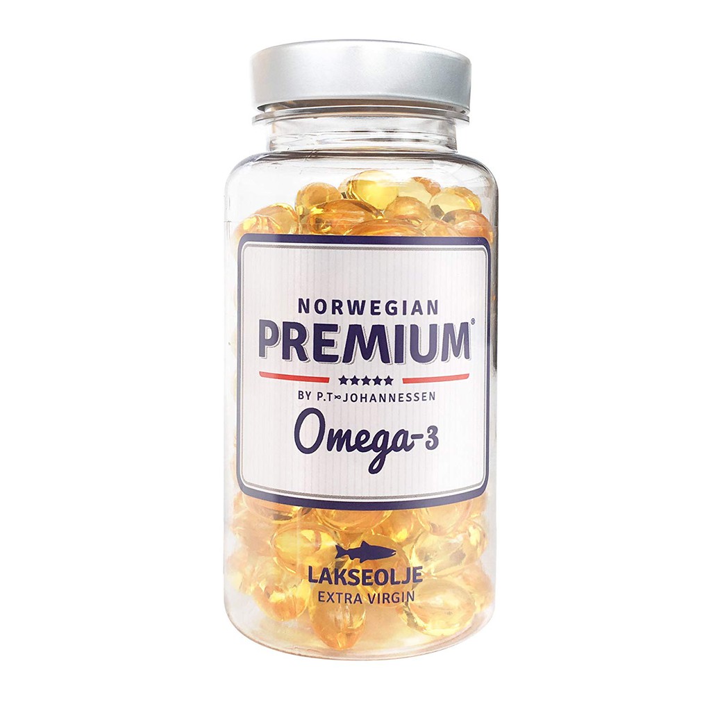 Dầu cá hồi Fish oil cao cấp Na-uy (NORWEGIAN PREMIUM OMEGA 3 SALMON OIL,SOFTGEL)