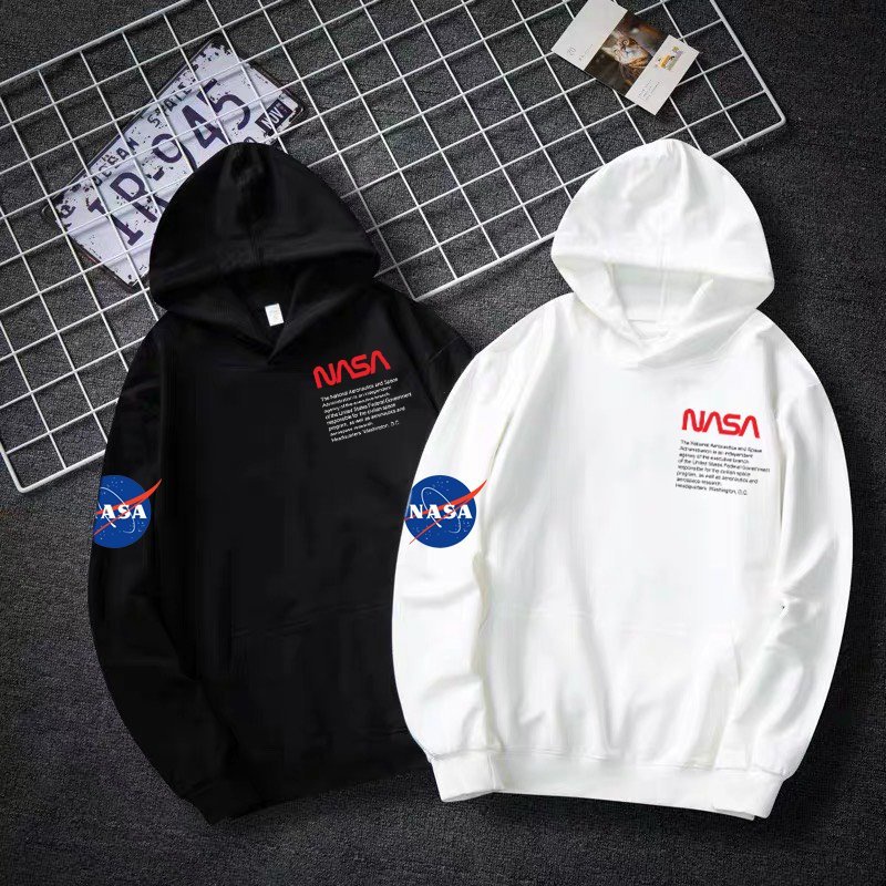 Áo Hoodie Form rộng dài tay nam nữ, Áo Hoodie Unisex chất nỉ bông dày dặn in hình Bear NaSa