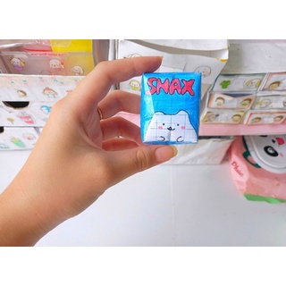 Squishy giấy Bmo, snack, ngũ cốc, gấu trúc