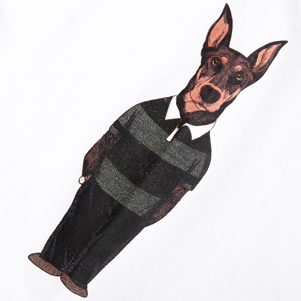 DirtyCoins Áo thun Puppies Hangouts T-shirt - White