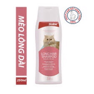 Sữa tắm cho mèo lông dài bioline 250ml