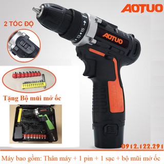 KHOAN BẮT VÍT CỰC KHỎE - MÁY BẮT VÍT 12V - MÁY SIẾT MỞ ỐC VÍT