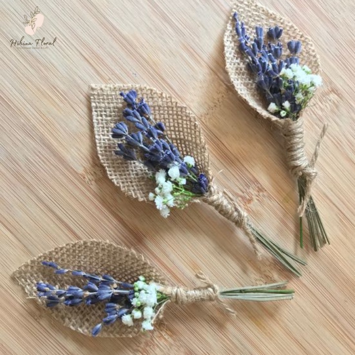 Hoa khô Lavender [ NHẬP PHÁP] Hoa oải hương khô màu tím than siêu đẹp, ít rụng