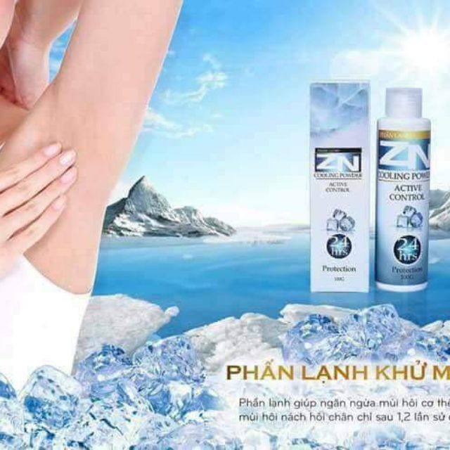 PHẤN LẠNH KHỬ MÙI ZN