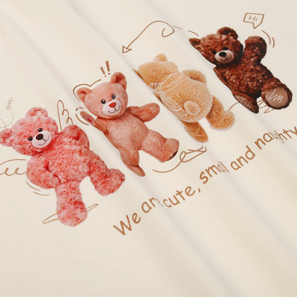 Áo thun tay lỡ BEAUDY phông Unisex nam nữ Cotton oversize form rộng BUBMAN OS 008