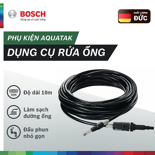 Dây phun áp lực nối dài 6m Bosch.