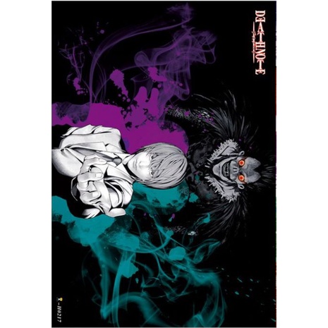 Bộ 8 Tấm Áp Phích Hoạt Hình Death Note Chất Lượng Cao
