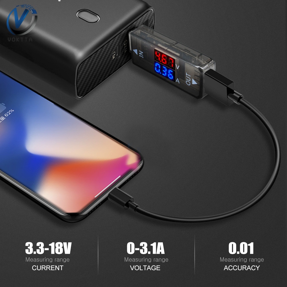 Vôn kế DIYMORE màn hình hiển thị kỹ thuật số LED DC3 2-10V 0-3A