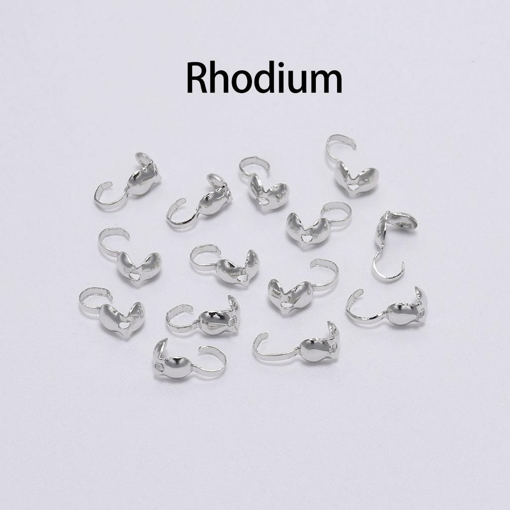 Set 200 nút hạt khóa làm phụ kiện thủ công 4mm