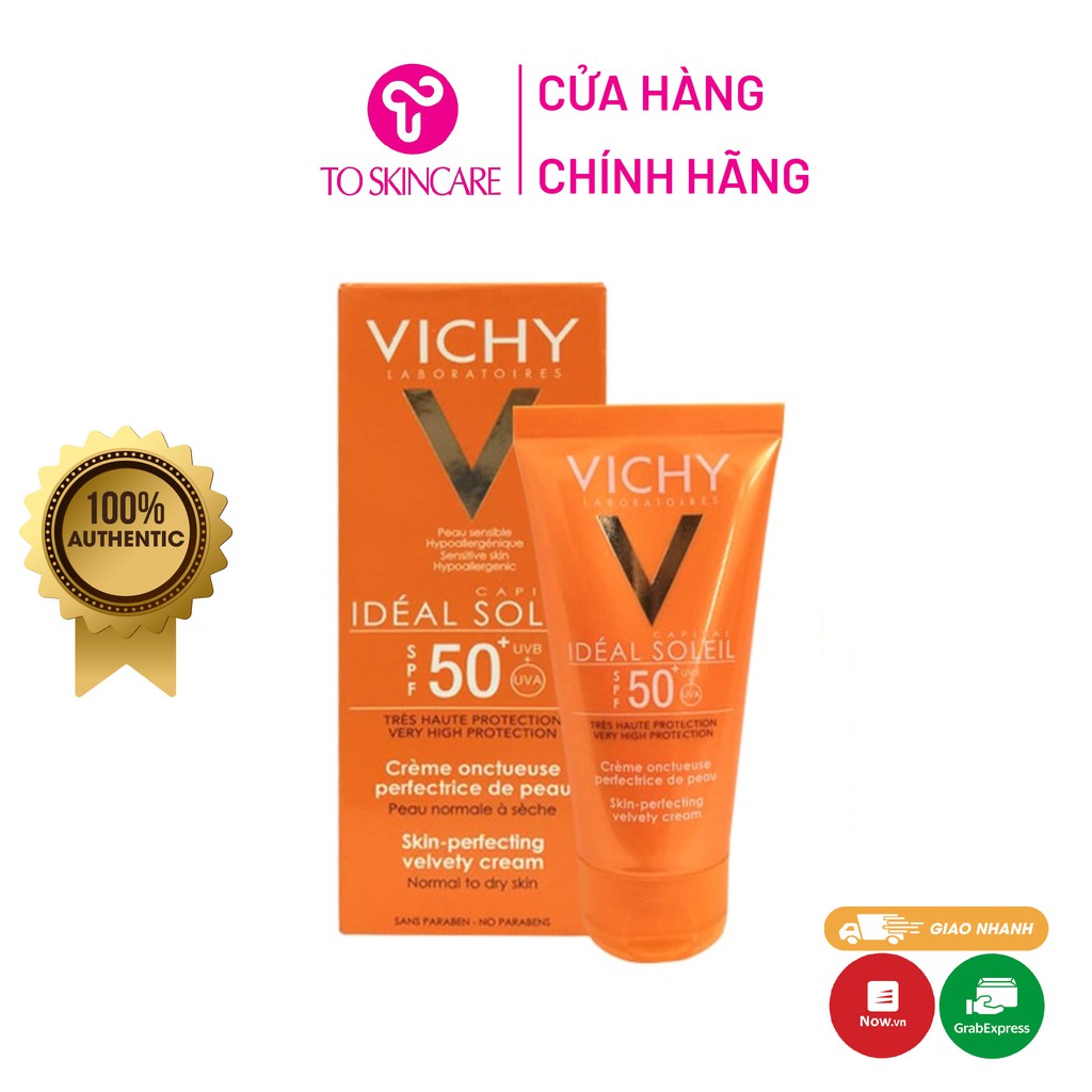 Kem chống nắng Vichy Capital Soleil cho da dầu nhạy cảm SPF 50+