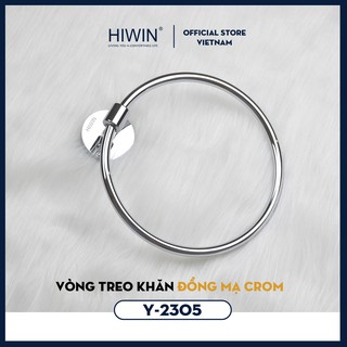 Mua Vòng treo khăn đồng mạ crom mặt gương sáng bóng cao cấp Hiwin Y-2305
