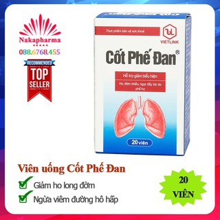 ✅ [CHÍNH HÃNG] Cốt Phế Đan – Giúp bổ tỳ, bổ phế, ngừa viêm phế quản, viêm đường hô hấp, giảm ho long đờm