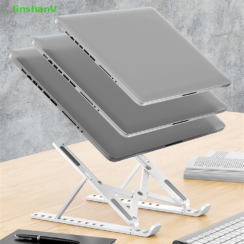 Giá Đỡ Laptop MacBook Pro Notebook Bằng Hợp Kim Nhôm Có Thể Gấp Gọn
