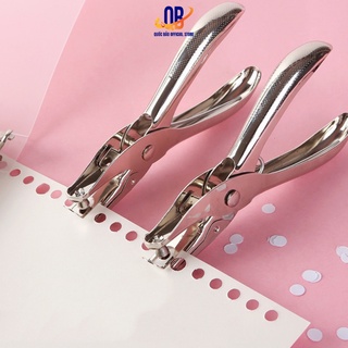 Kìm bấm lỗ giấy KW-Trio 097A0 - Dụng cụ bấm lỗ trên giấy, sổ còng sổ planner bullet journal tiện dụng - 1 chiếc