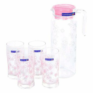 Bộ 5 món bình ly thủy tinh Luminarc