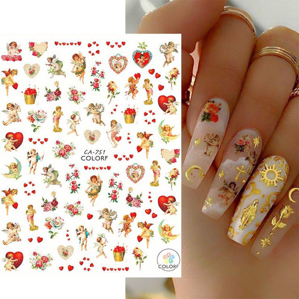 EUTUS Sticker Dán Móng Nghệ Thuật