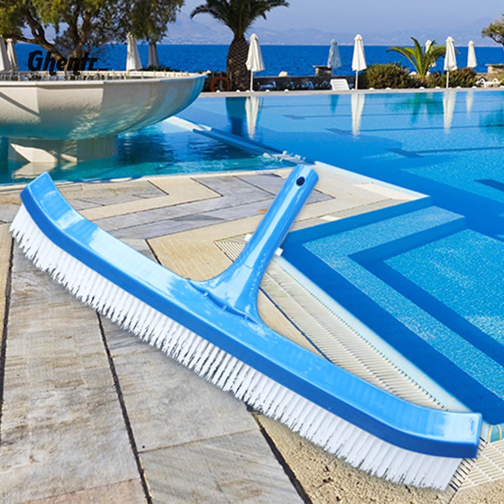 Bàn Chải Vệ Sinh bể bơi / Spa Cong 18 Inch Tiện Dụng