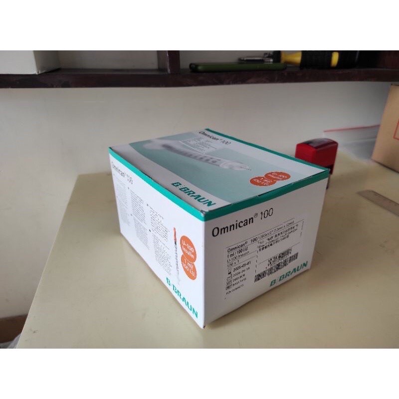 Kim Tiêm Tiểu Đường/ Filler Trong Spa Omnican 1cc 100I.U B.Braun