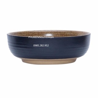 Tô nông đựng canh gốm Bát Tràng số 1, đường kính 17cm, cao 7cm